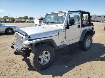  Salvage Jeep Wrangler