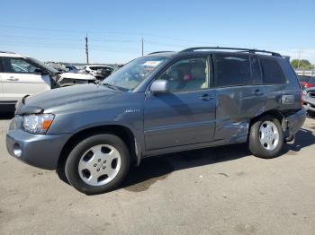  Salvage Toyota Highlander