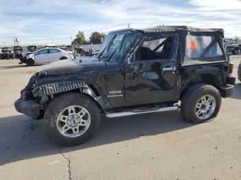  Salvage Jeep Wrangler