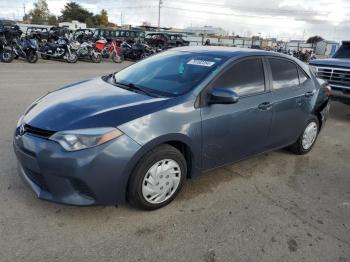  Salvage Toyota Corolla