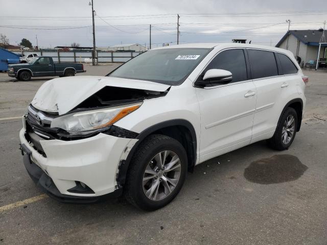  Salvage Toyota Highlander