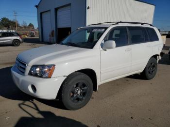  Salvage Toyota Highlander