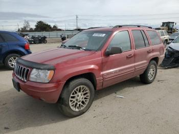  Salvage Jeep Grand Cherokee