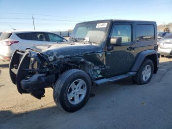  Salvage Jeep Wrangler