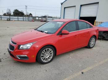  Salvage Chevrolet Cruze