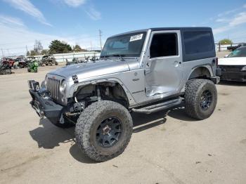  Salvage Jeep Wrangler