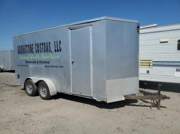  Salvage Wells Cargo Trailer