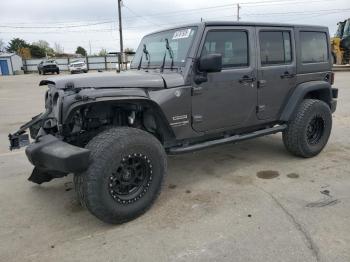  Salvage Jeep Wrangler
