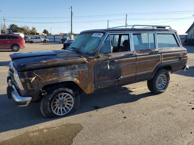  Salvage Jeep Grand Wagoneer