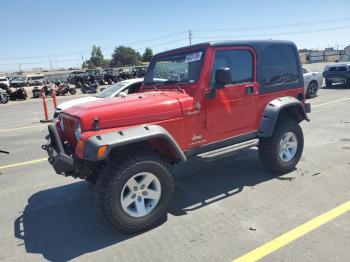  Salvage Jeep Wrangler