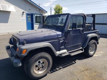  Salvage Jeep Wrangler