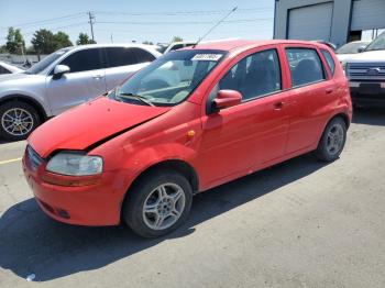  Salvage Chevrolet Aveo