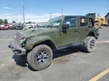 Salvage Jeep Wrangler