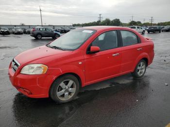  Salvage Chevrolet Aveo