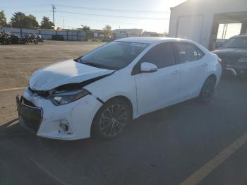  Salvage Toyota Corolla