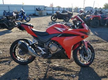 Salvage Honda Cbr Cycle