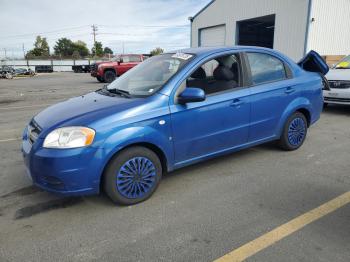  Salvage Chevrolet Aveo