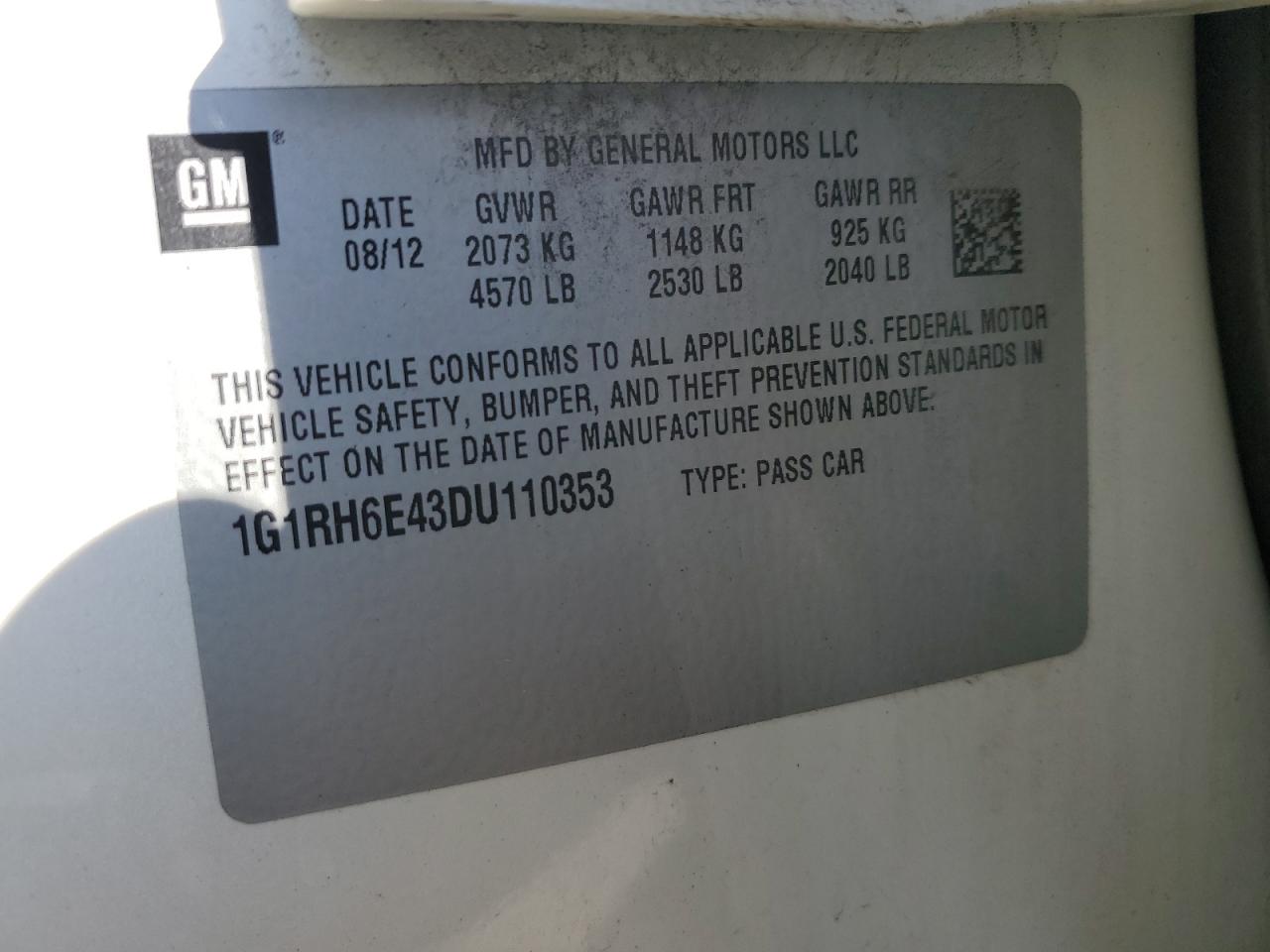 Chevrolet Volt Image 12