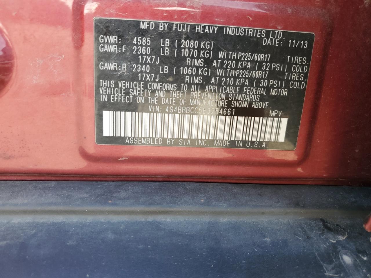 Subaru Outback 2.5i Premium Image 8