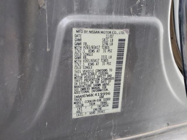 Nissan Frontier Crew Cab Le Image 12