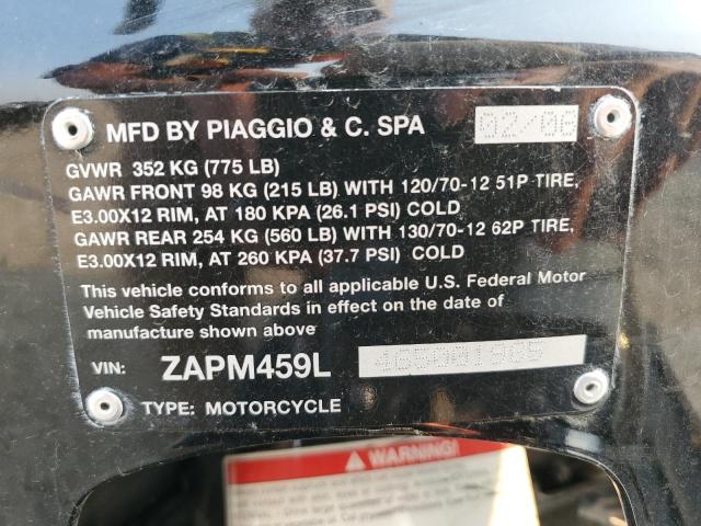 Vespa Scooter 250 Image 9