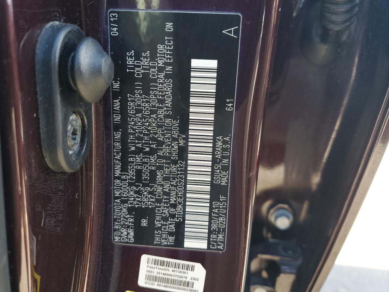 Toyota Highlander Base Image 10