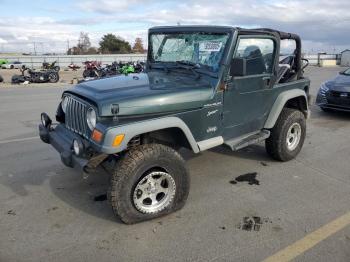  Salvage Jeep Wrangler