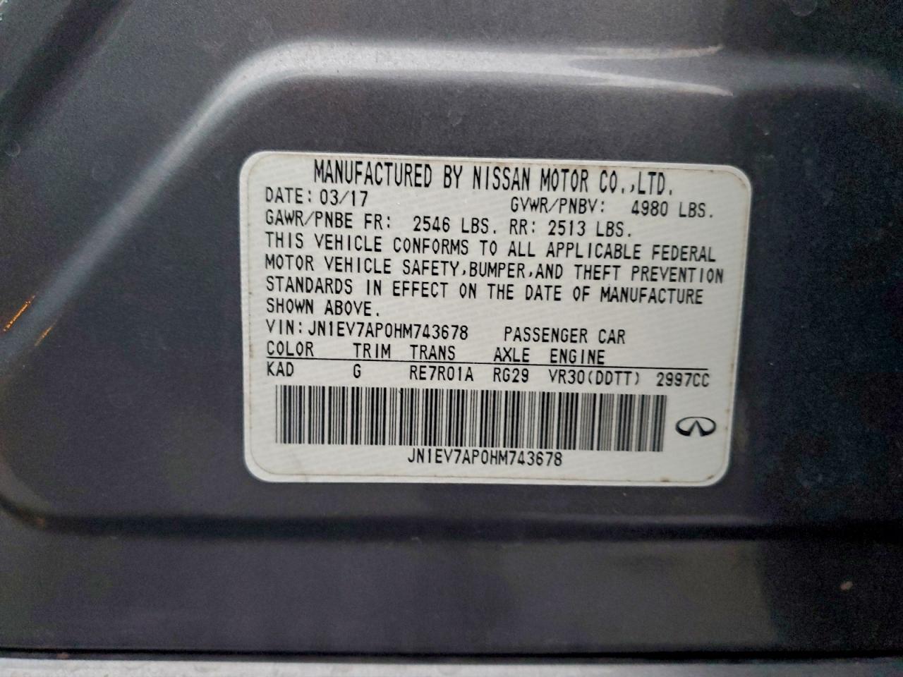 INFINITI Q50 Premium Image 10