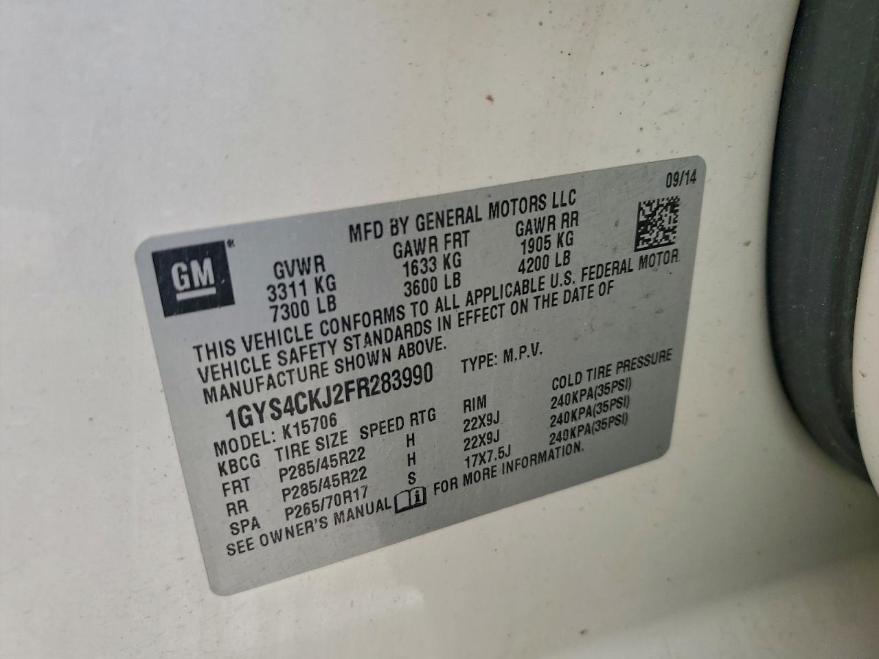 Cadillac Escalade Premium Image 12