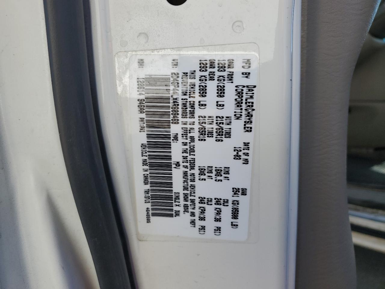 Dodge Caravan Sxt Image 6