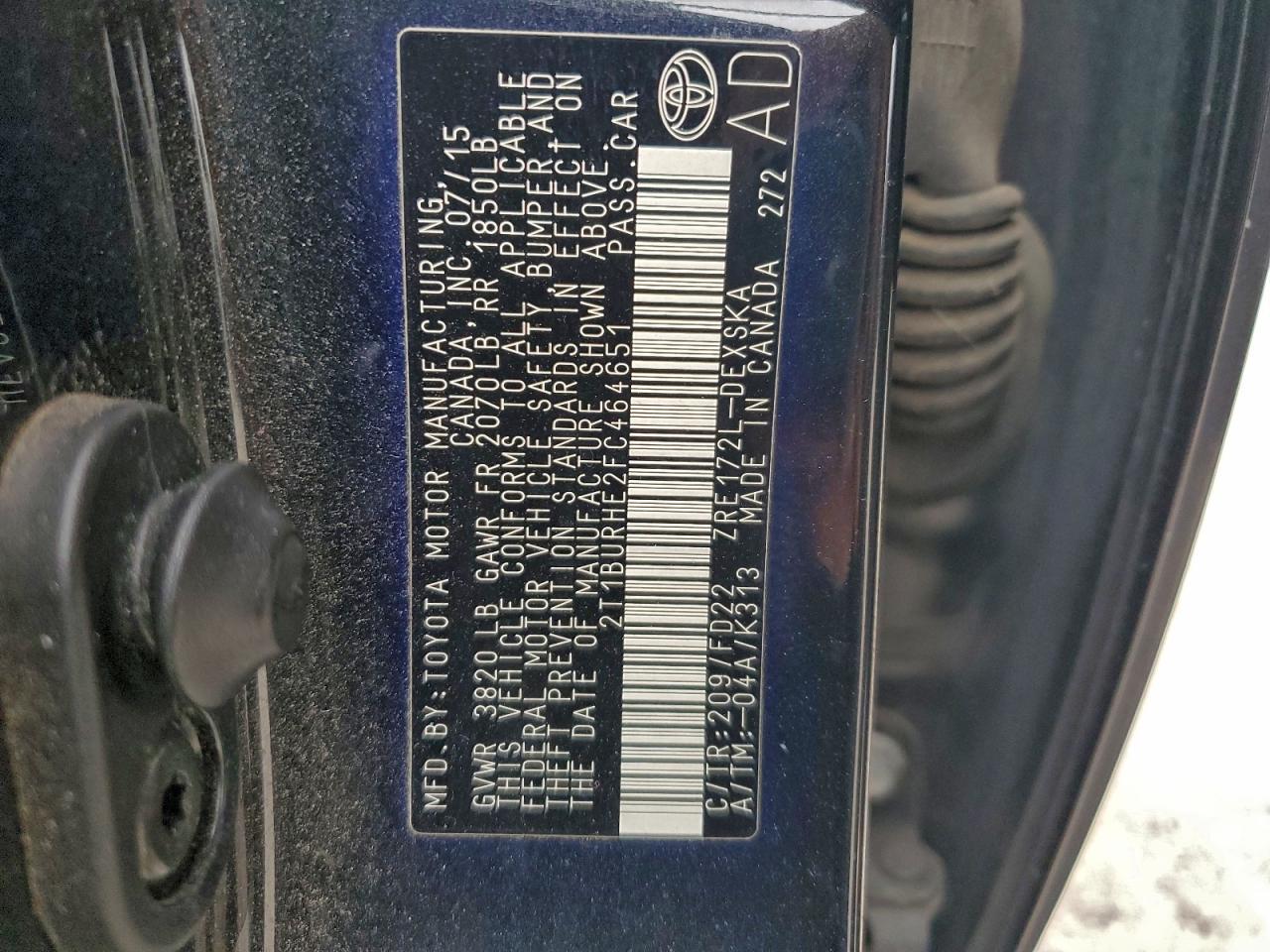 Toyota Corolla L Image 12