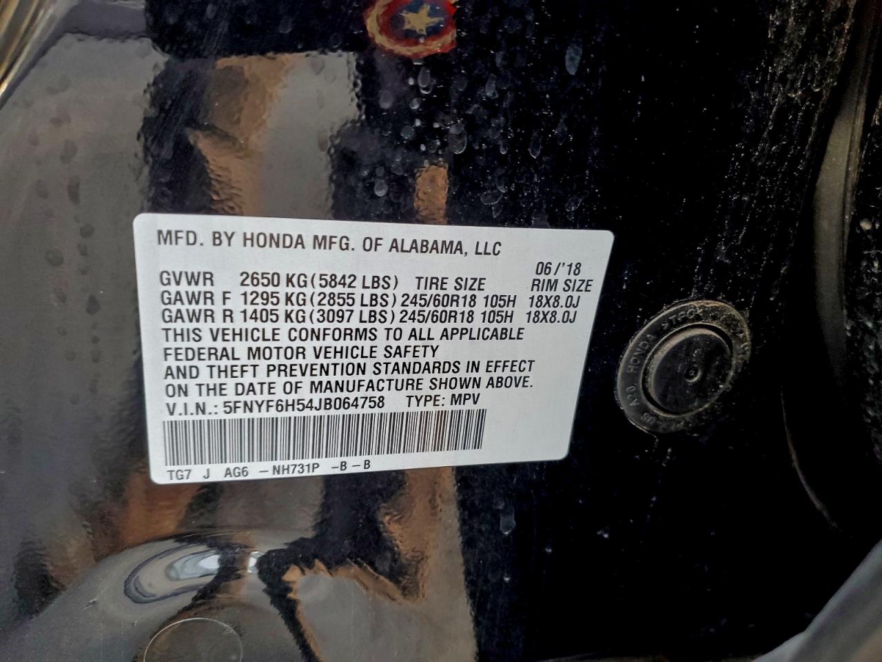 Honda Pilot Exl Image 3