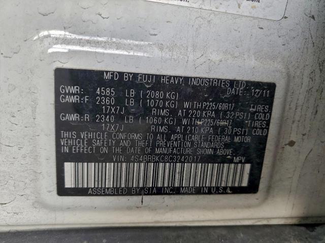 Subaru Outback 2.5i Limited Image 11