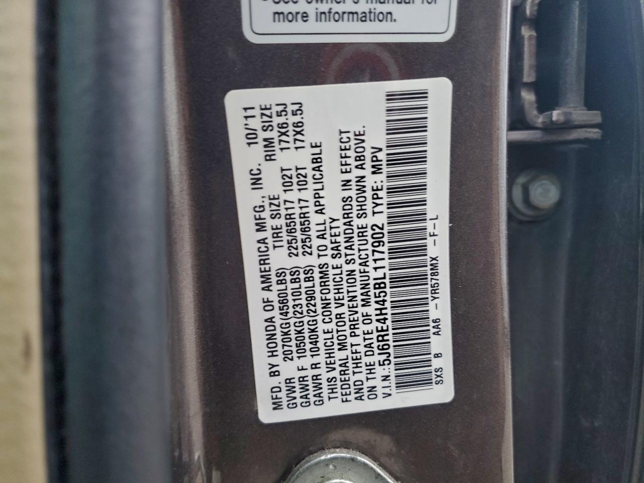 Honda Crv Se Image 9