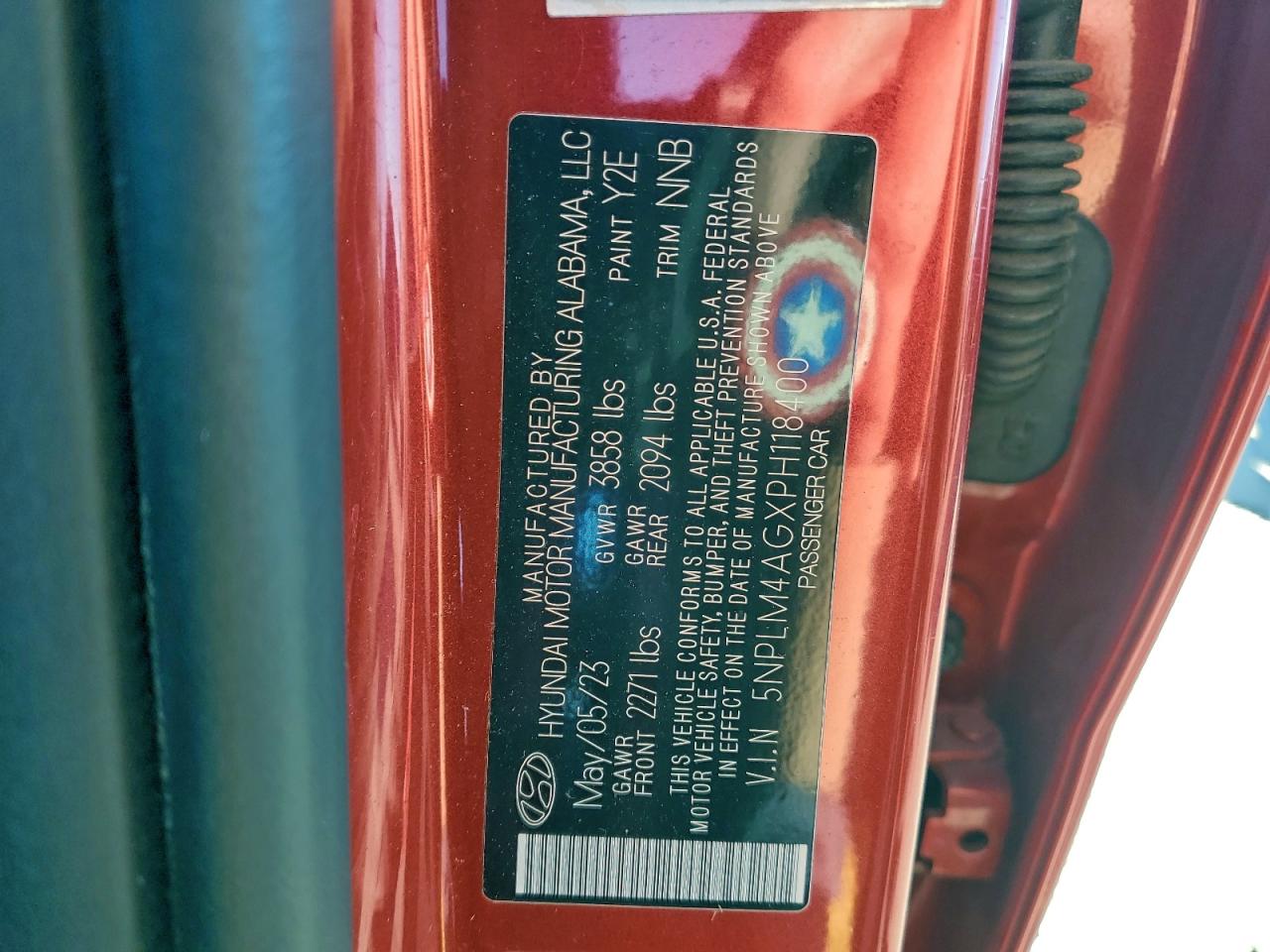 Hyundai ELANTRA Sel Image 11