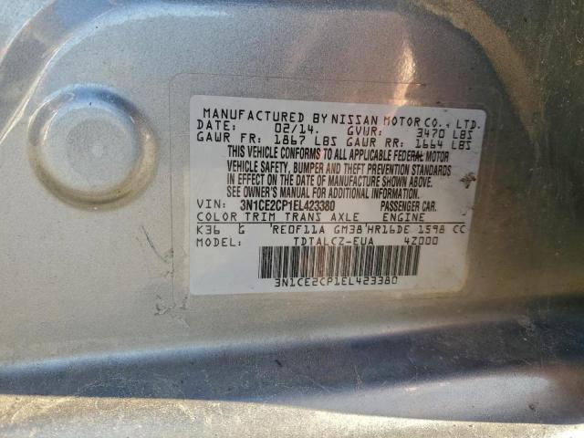 Nissan Versa S Image 11