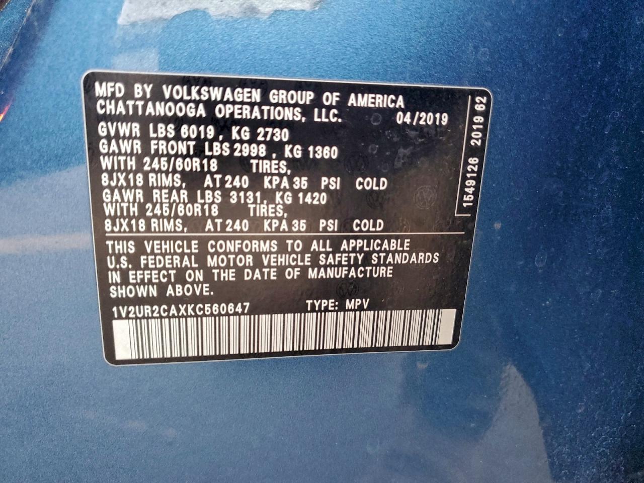 Volkswagen Atlas Se Image 13