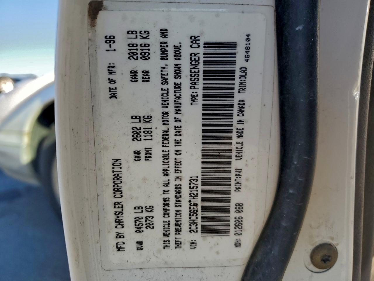 Chrysler LHS Image 10