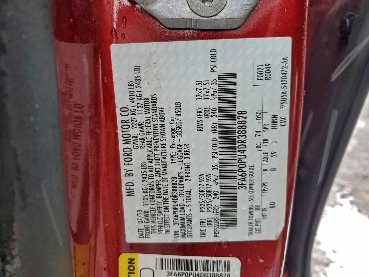 Ford Fusion Se Phev Image 2