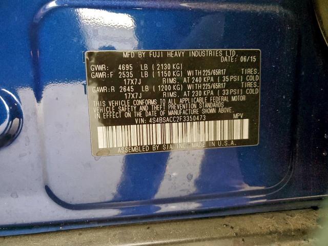 Subaru Outback 2.5i Premium Image 7