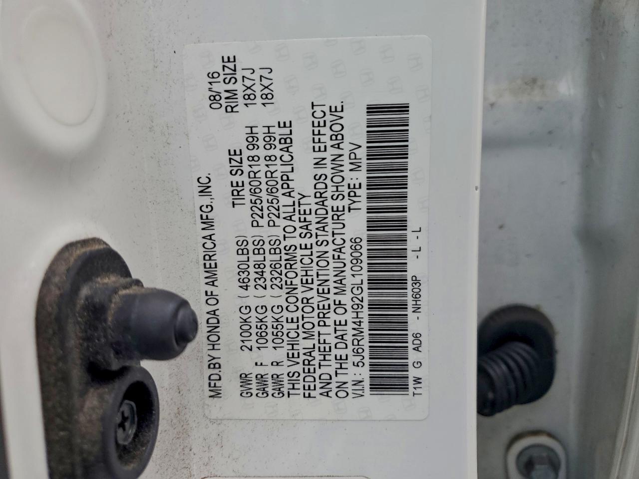 Honda Crv Touring Image 6