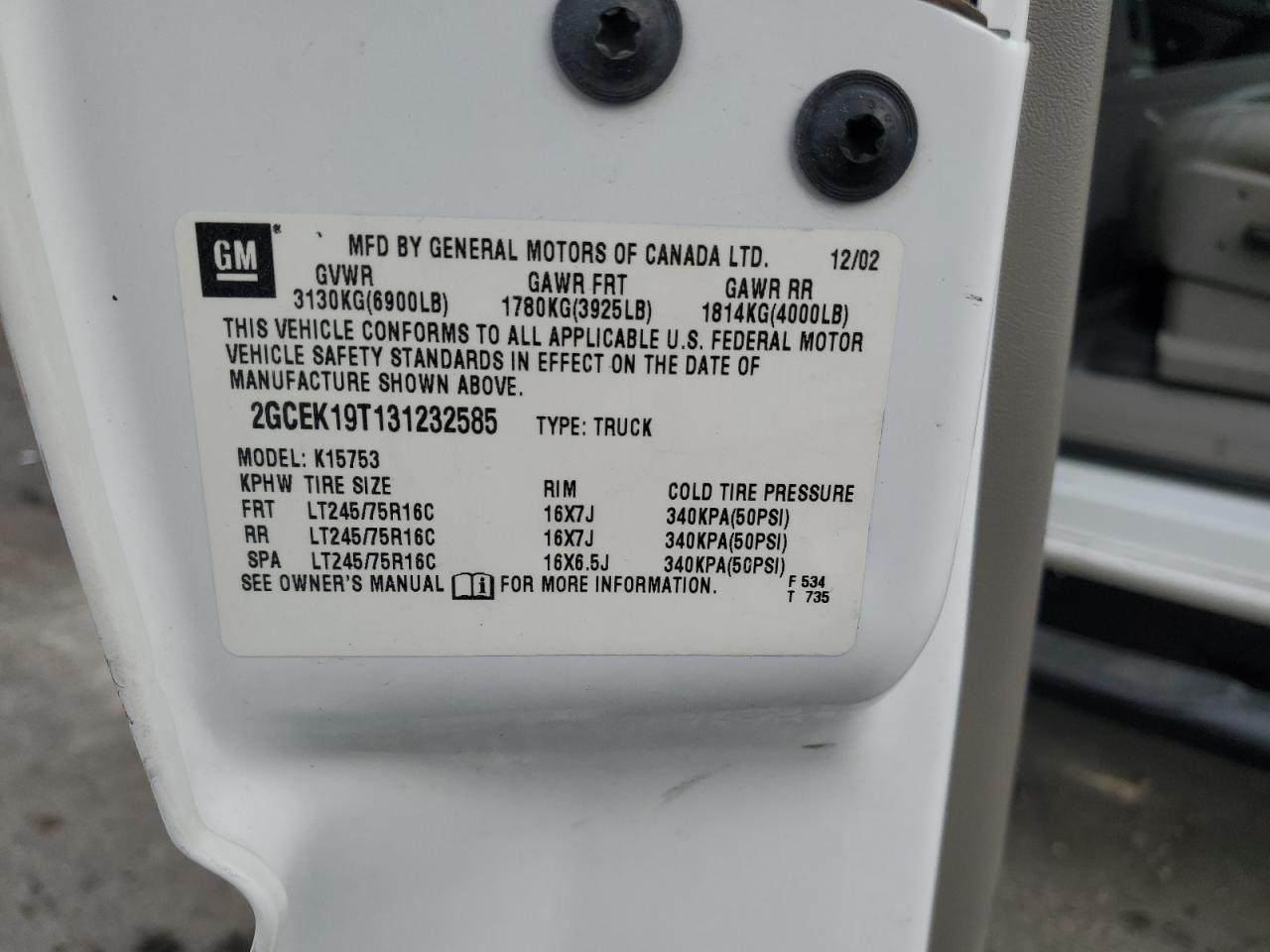 Chevrolet Silverado K1500 Image 9