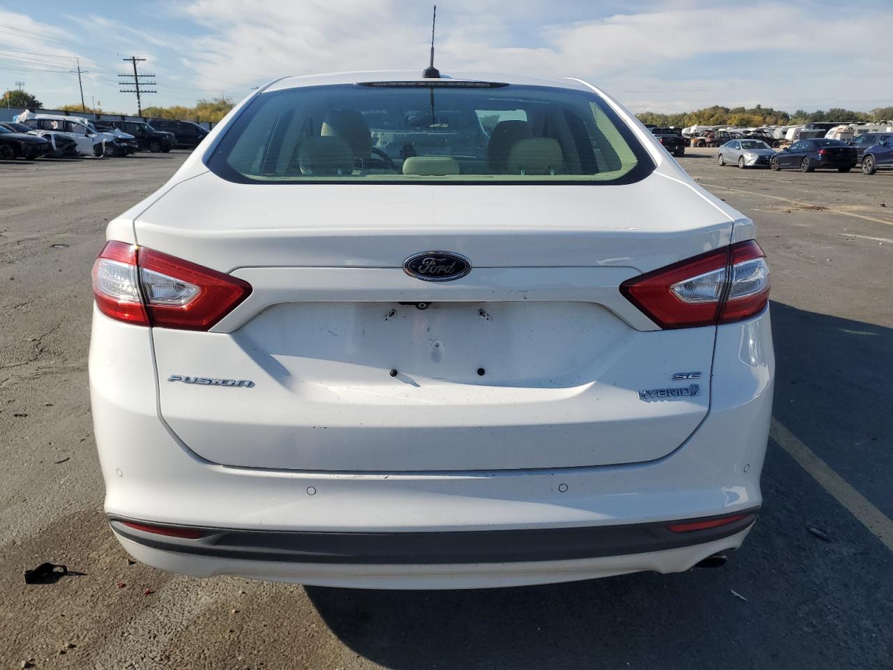 Ford Fusion Se Hybrid Image 12
