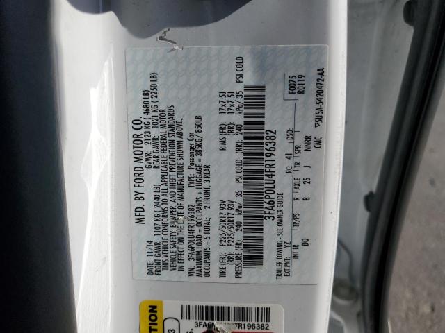 Ford Fusion Se Hybrid Image 11