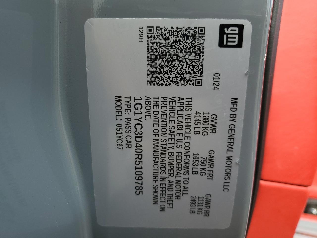 Chevrolet Corvette Stingray 3lt Image 4