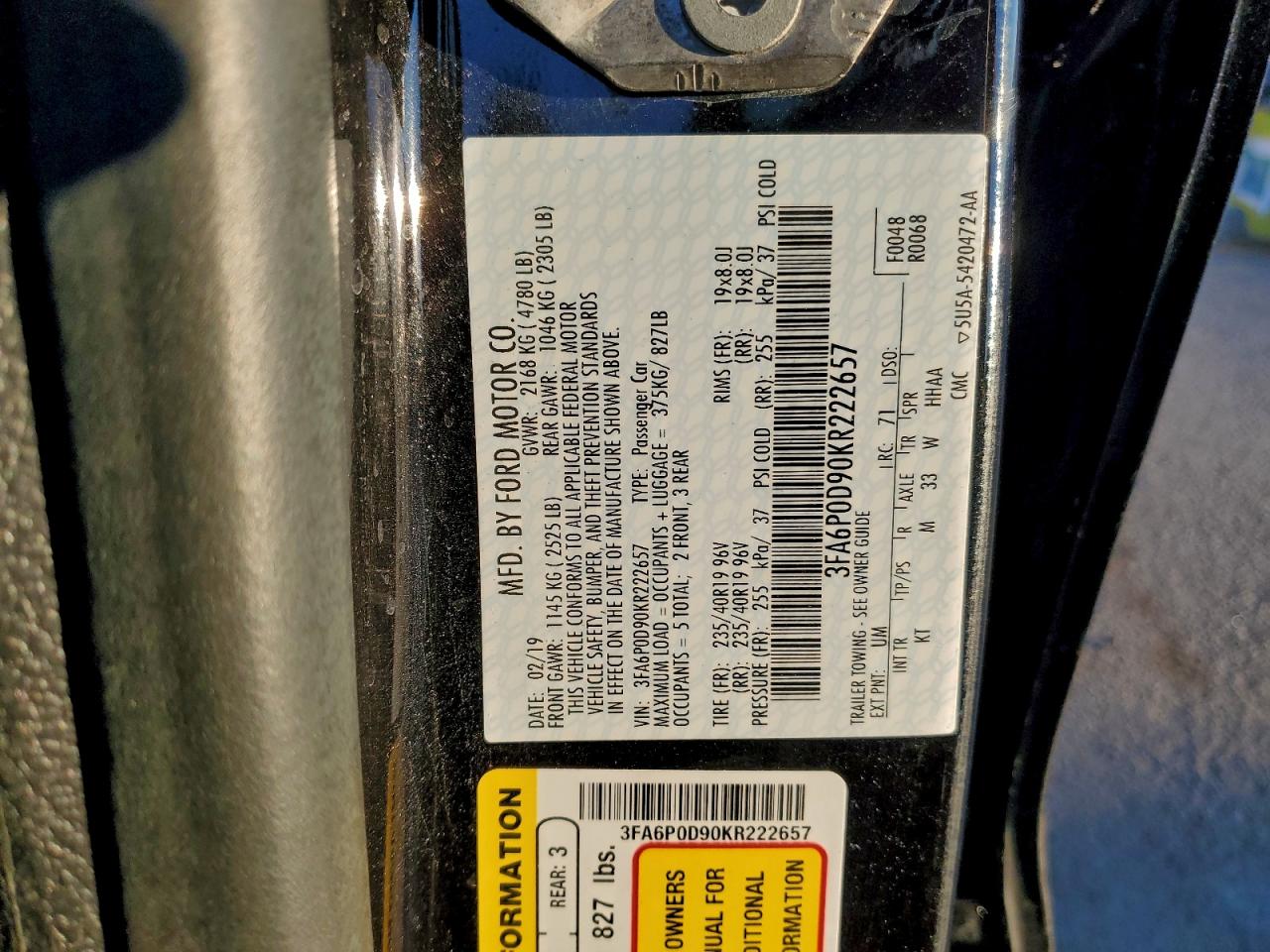 Ford Fusion Titanium Image 12