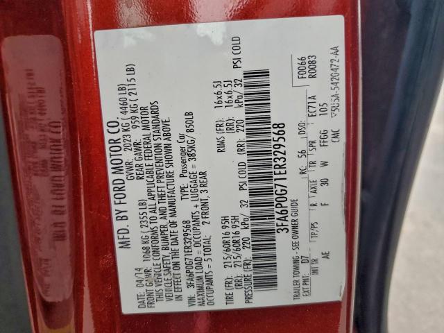 Ford Fusion S Image 8