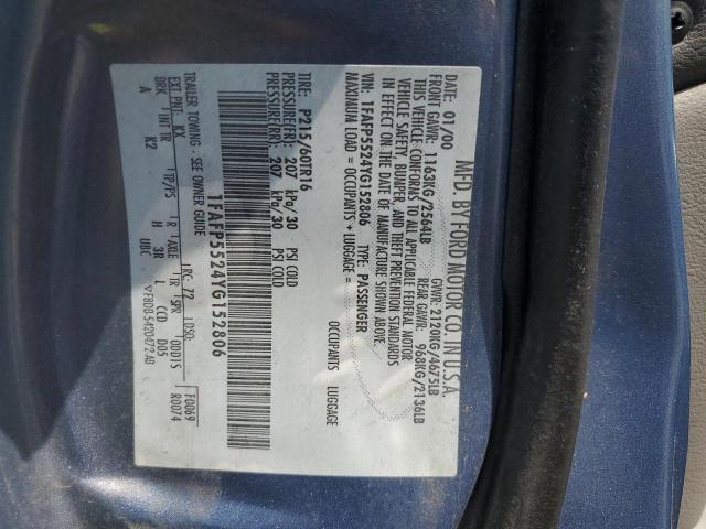 Ford Taurus Ses Ses Image 11