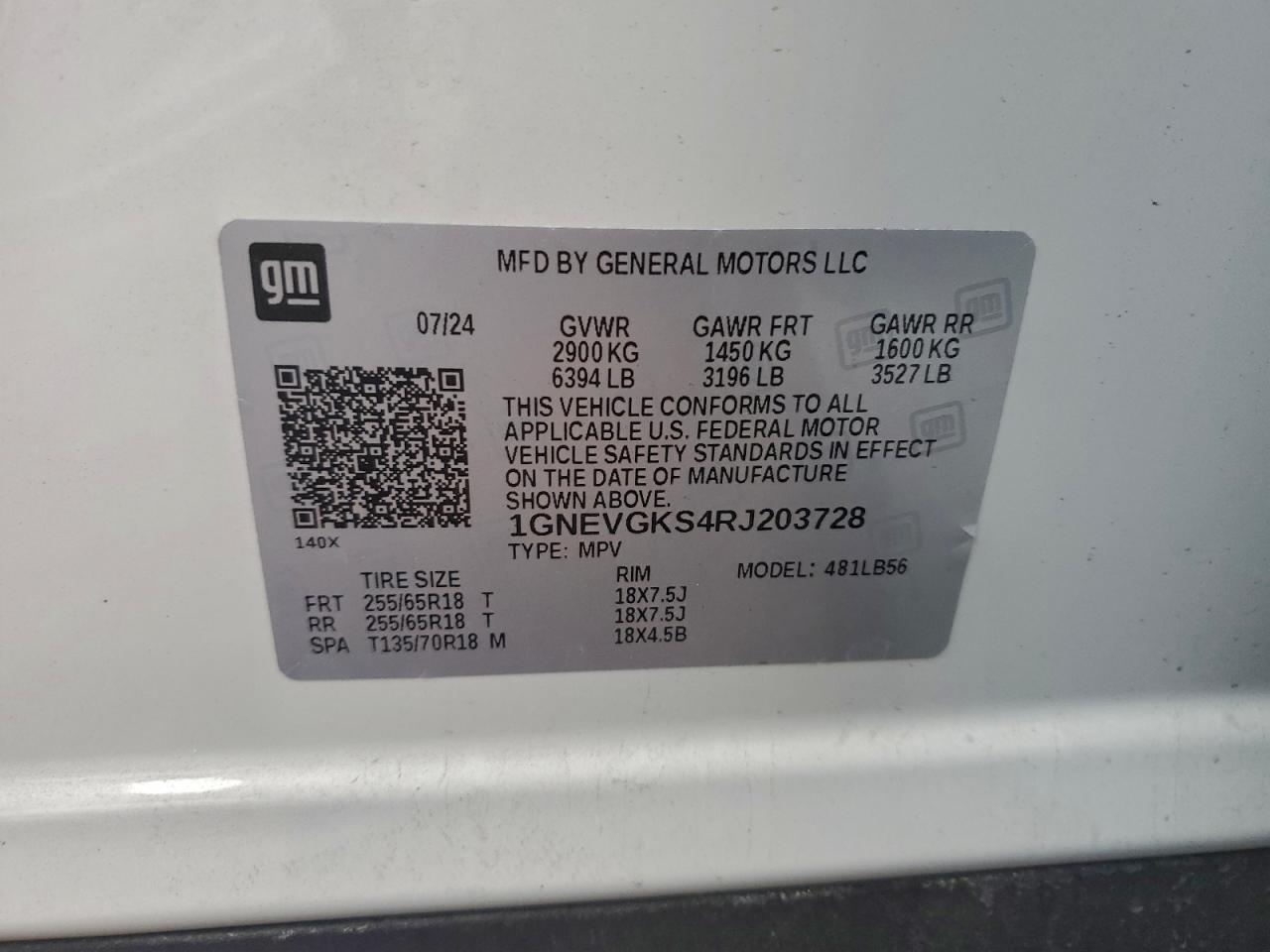 Chevrolet Traverse Lt Image 12