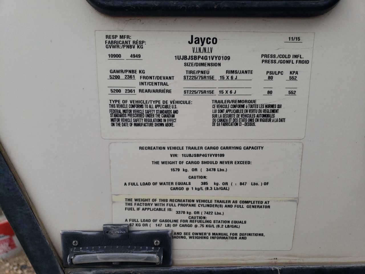 Jayco Trailer Image 8